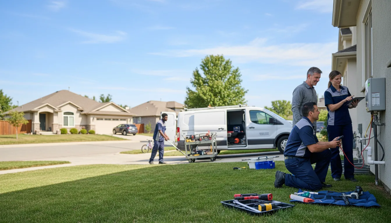 Tankless water heater service in Gazelle, CA